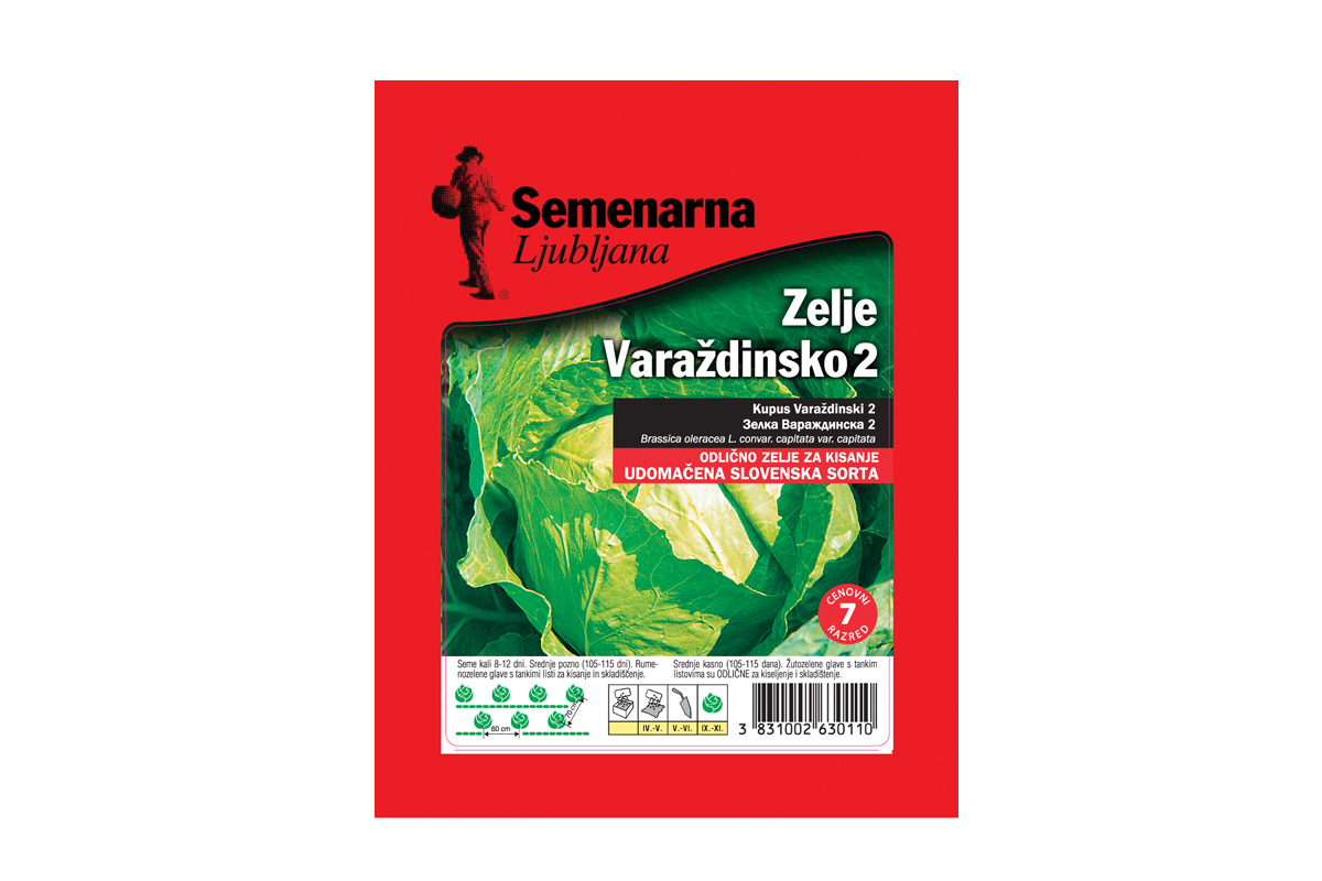 ZELJE VARAŽDINSKO 2 50 g Semenarna 