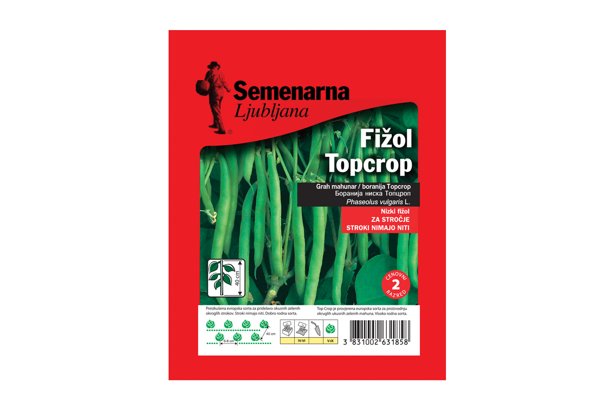 FIŽOL TOPCROP 100 g Semenarna 