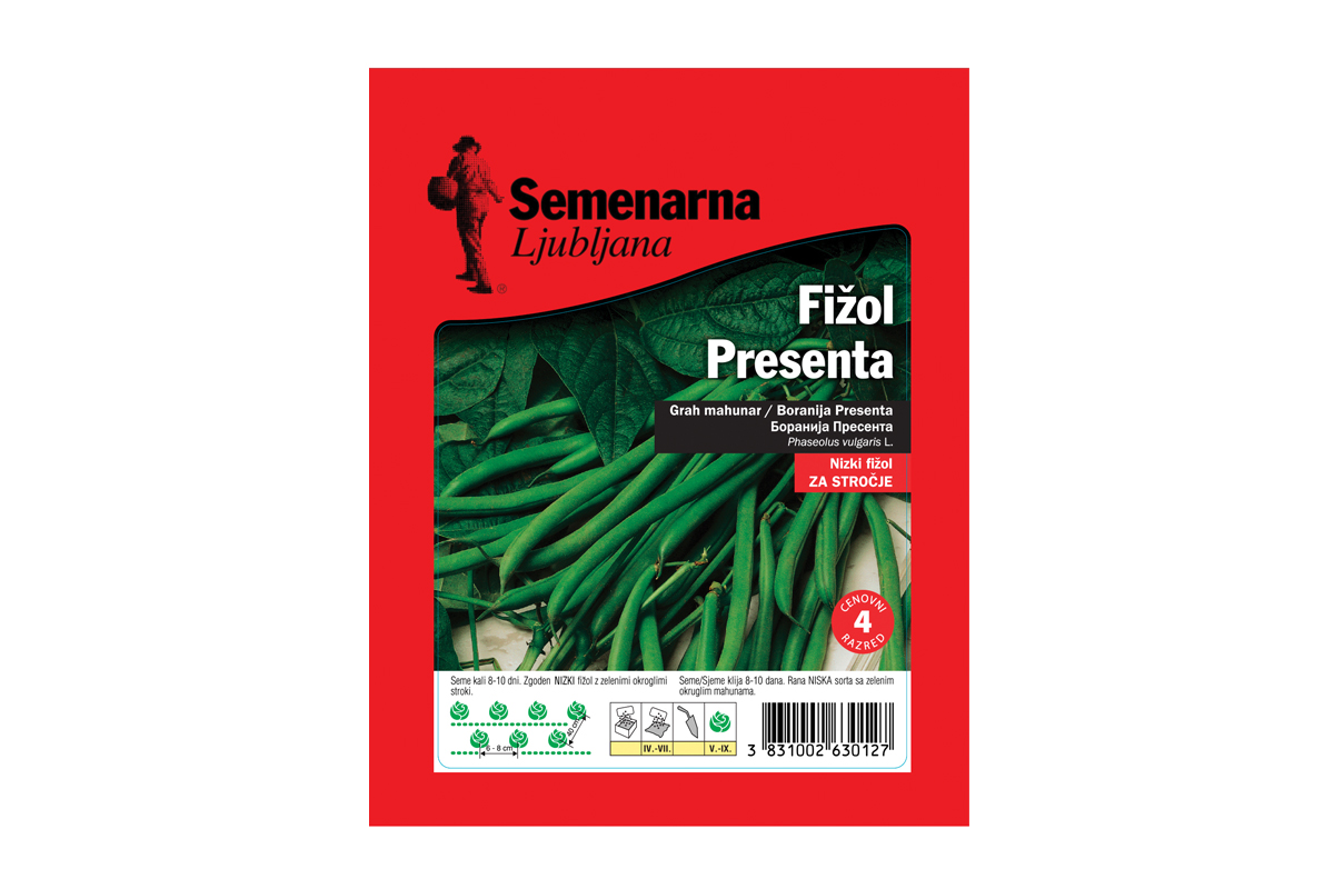 FIŽOL PRESENTA 100 g Semenarna 