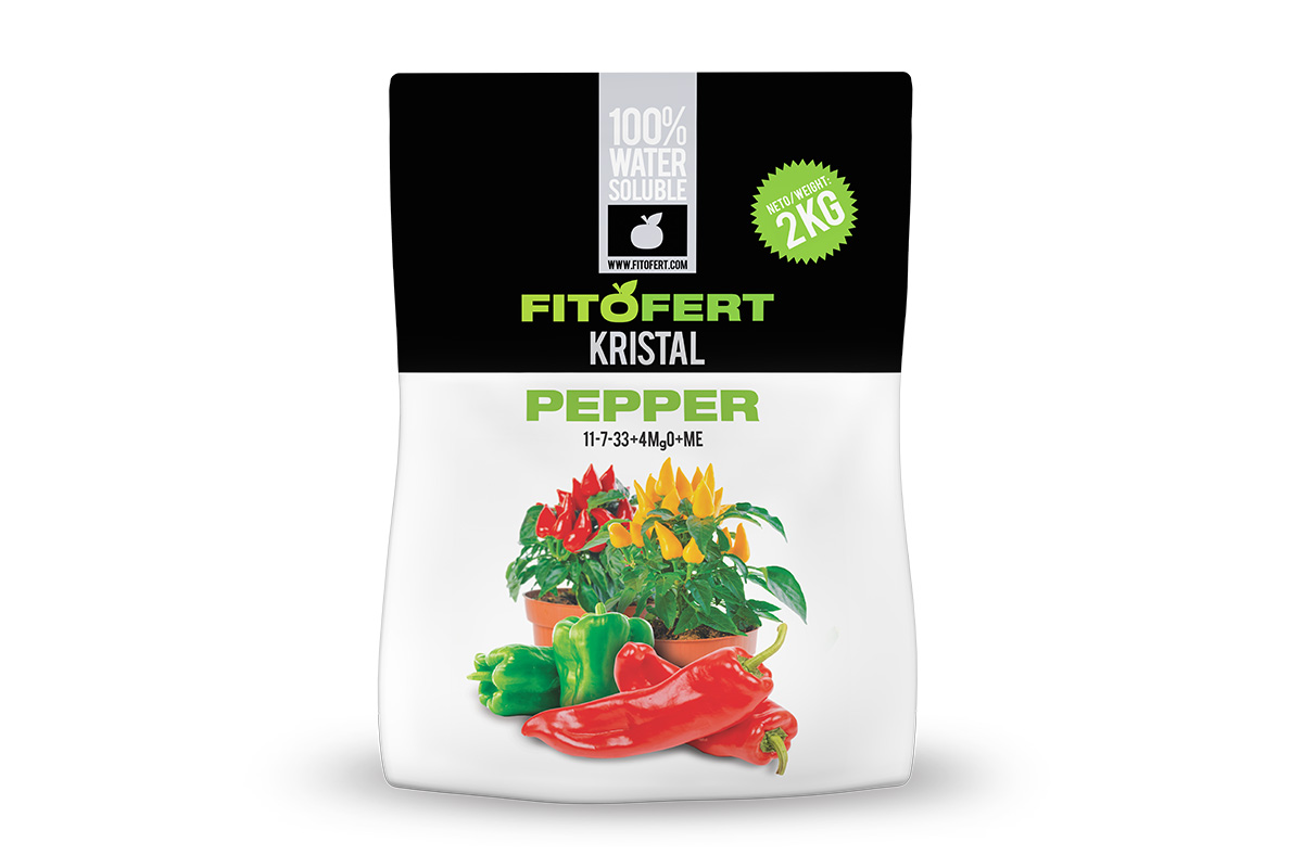 FITOFERT KRISTAL PEPPER 11-7-33+4MgO+ME  2 kg 