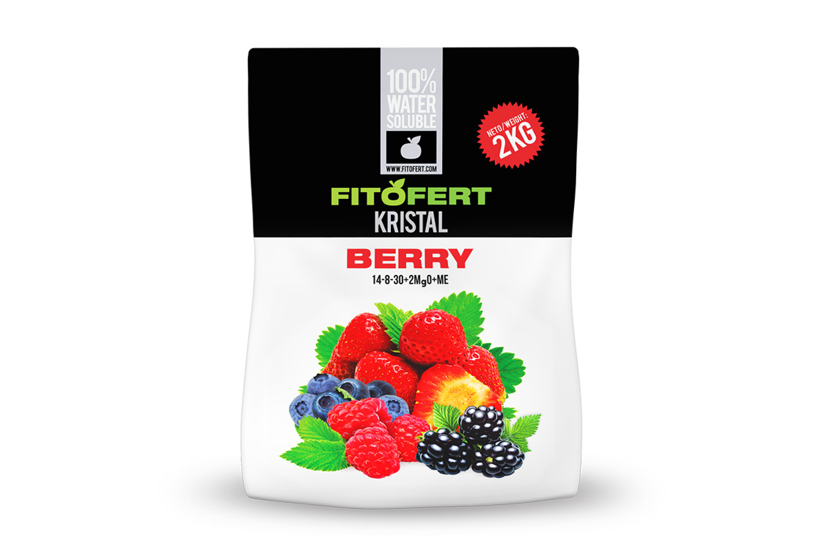 FITOFERT KRISTAL BERRY 15-8-30+2MgO+ME 2 KG 