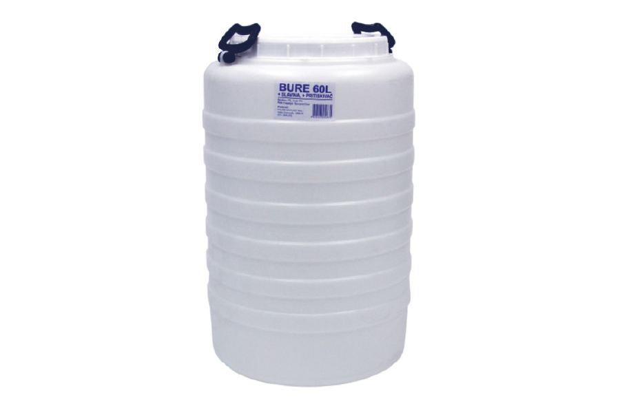 POSODA PVC 60 L, PRITISKAČ, POKROV, 2x ROČ 046654 